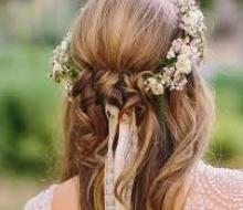 Couronne fleurs cheveux 1